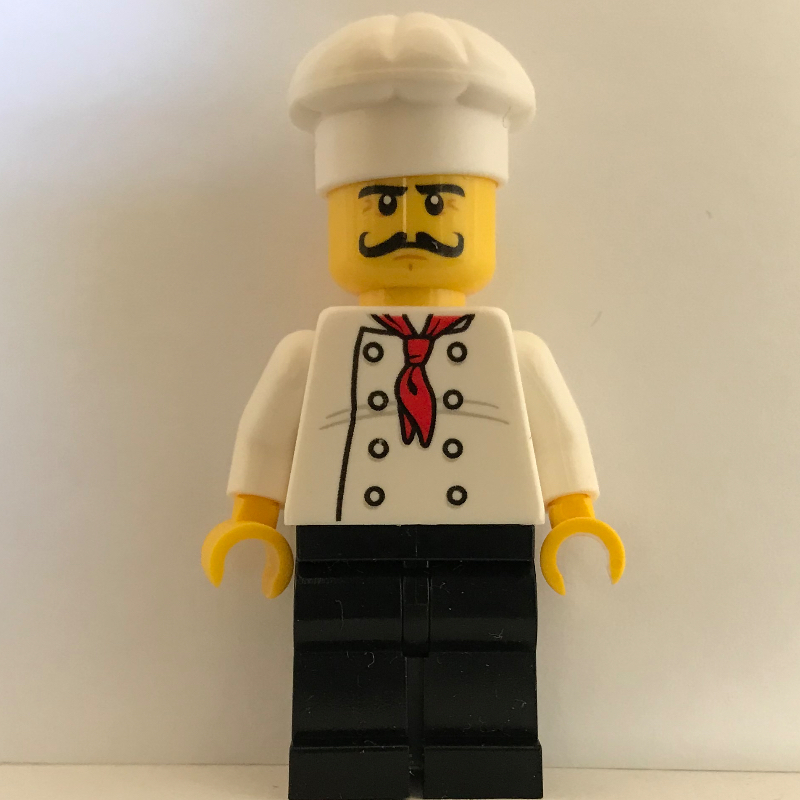 Maison LEGO - chef, moustache (LEGO House - Chef, Moustache)