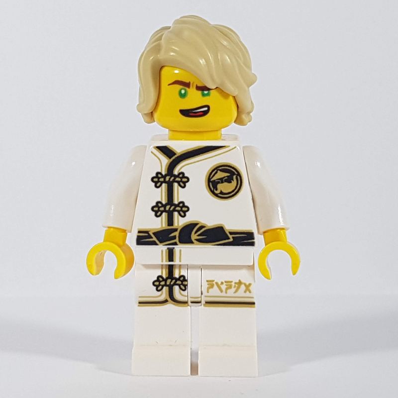 Lloyd en blanc formation gi (LEGO Ninjago film) (Lloyd in White Training Gi (LEGO Ninjago Movie))