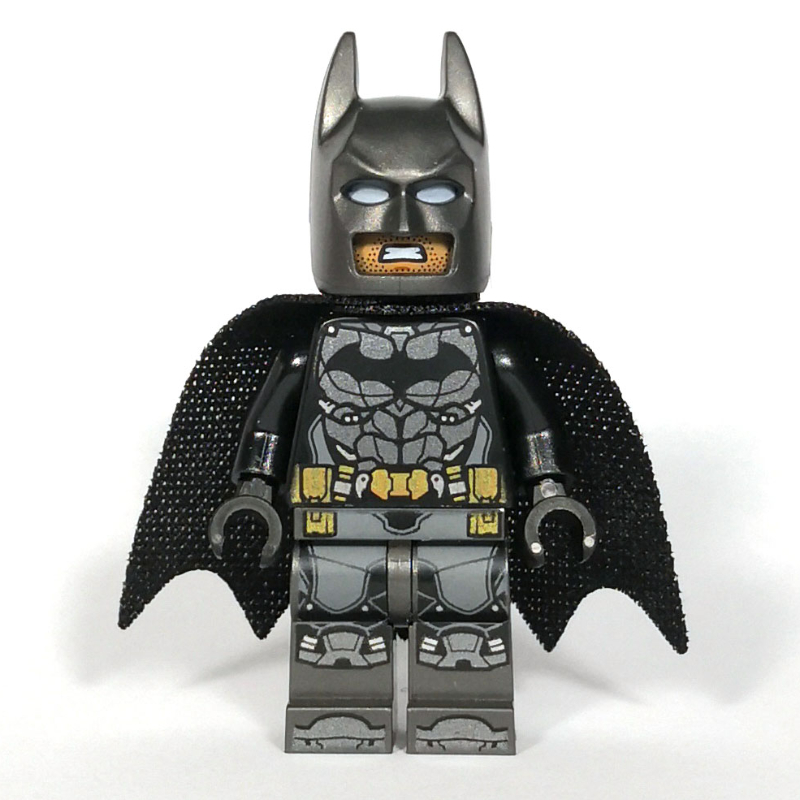 Batman, tenue noire, cape noire, perle titane cagoule (armure) (Batman, Black Suit, Black Cape, Pearl Titanium Cowl (Armor))