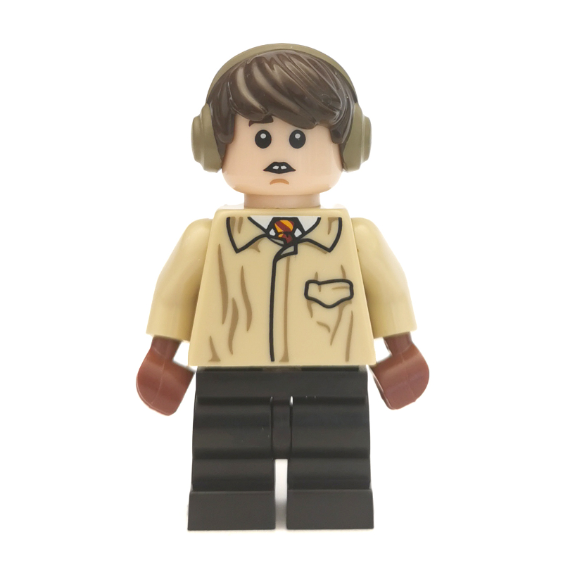 Neville Londubat, chemise beige, casque, jambes moyennes (CMF) (Neville Longbottom, Tan Shirt, Headphones, Medium Legs (CMF))