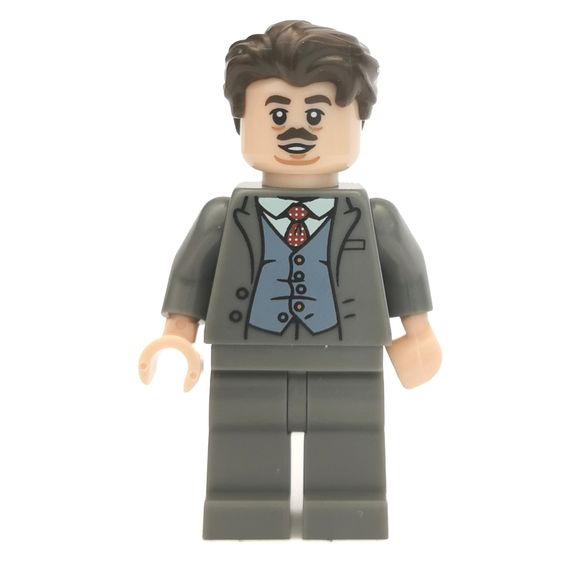 Jacob kowalski, costume gris bleuté foncé (CMF) (Jacob Kowalski, Dark Bluish Gray Suit (CMF))