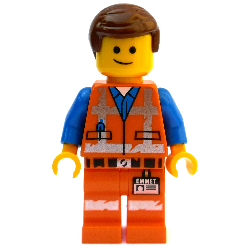 Emmet, tenue usée, heureux / frustré (Emmet, Worn Outfit, Happy / Frustrated)