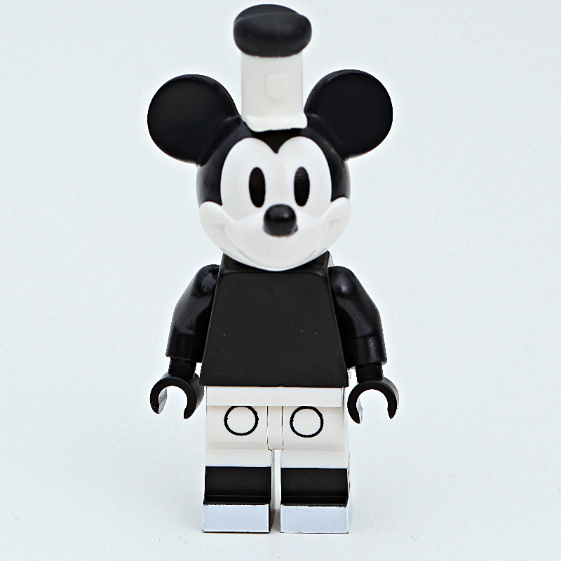 Mickey Mouse, classique noir et blanc, bottes noires (CMF) (Mickey Mouse, Classic Black and White, Black Boots (CMF))