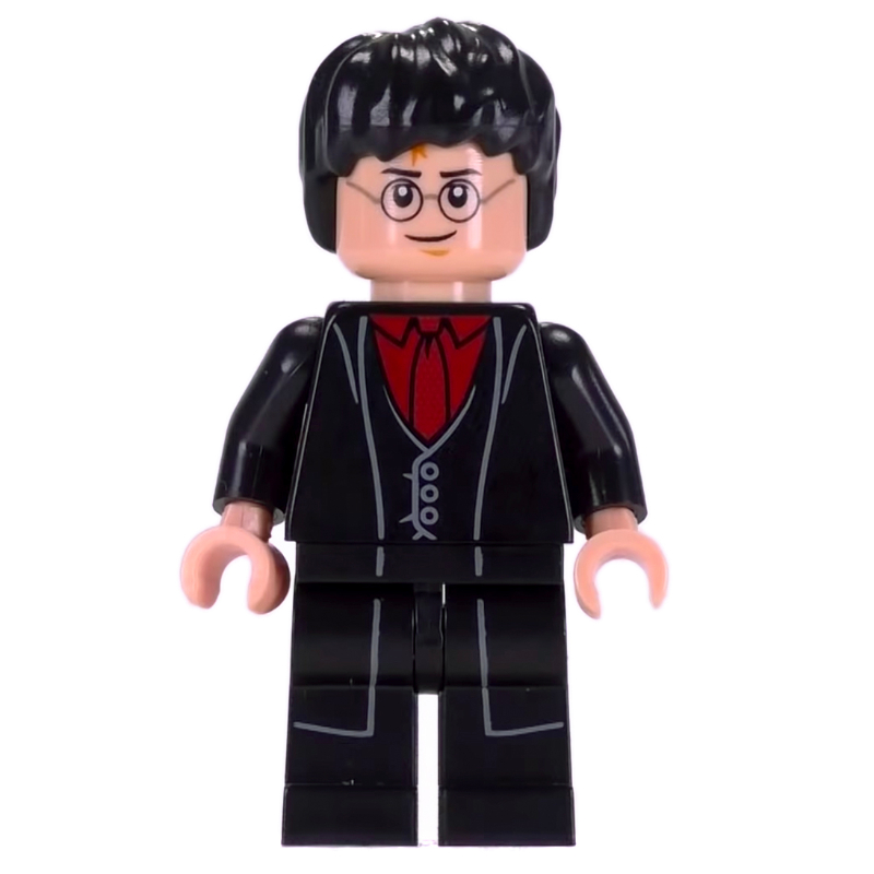 Harry Potter, longues robes, chemise rouge foncé (Harry Potter, Long Robes, Dark Red Shirt)