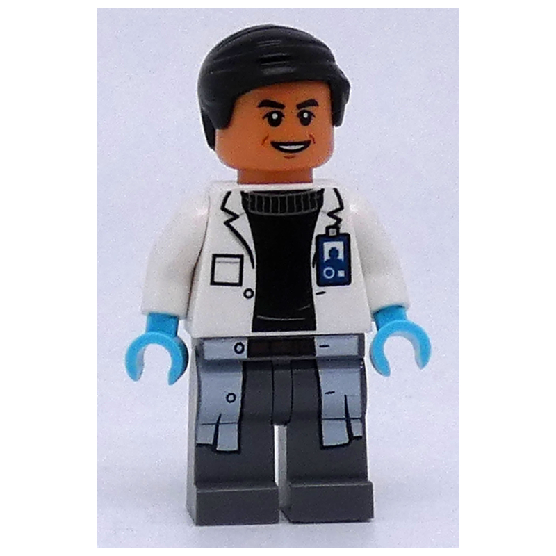Dr. Henry wu, mains azur foncé (Dr. Henry Wu, Dark Azure Hands)