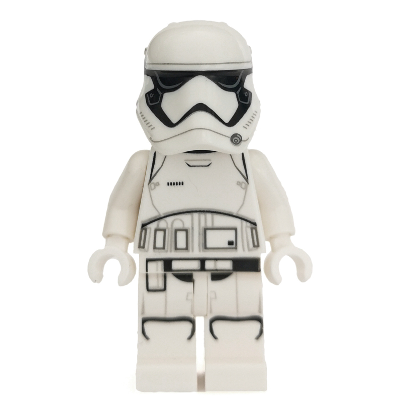 Stormtrooper, premier ordre - bouche pointue (Stormtrooper, First Order - Pointed Mouth)
