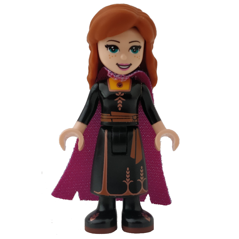 Anna — robe noire, cape (Anna - Black Dress, Cape)