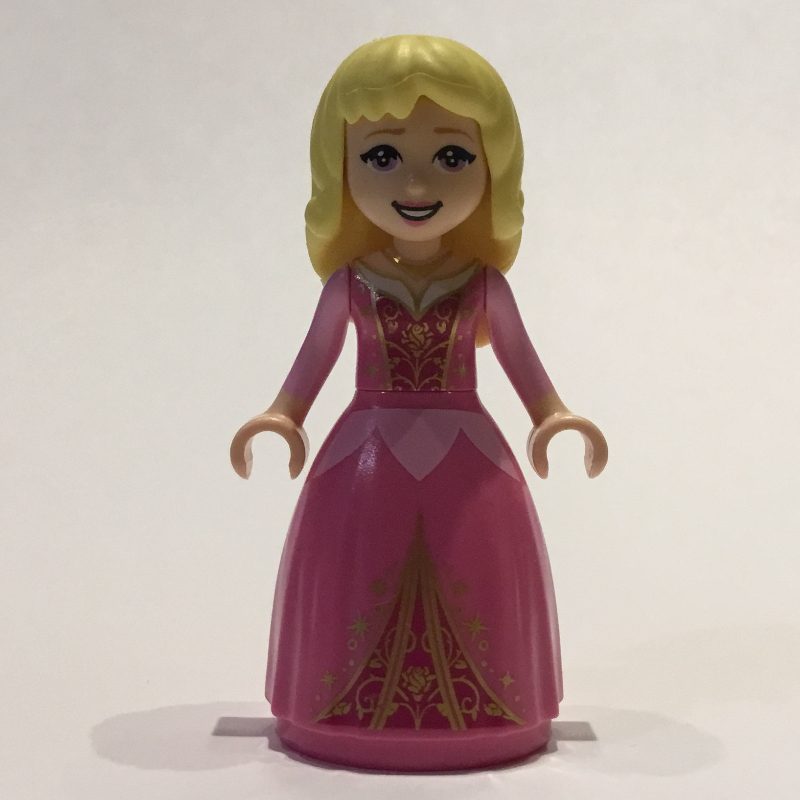 Aurore — robe rose foncé (Aurora - Dark Pink Gown)