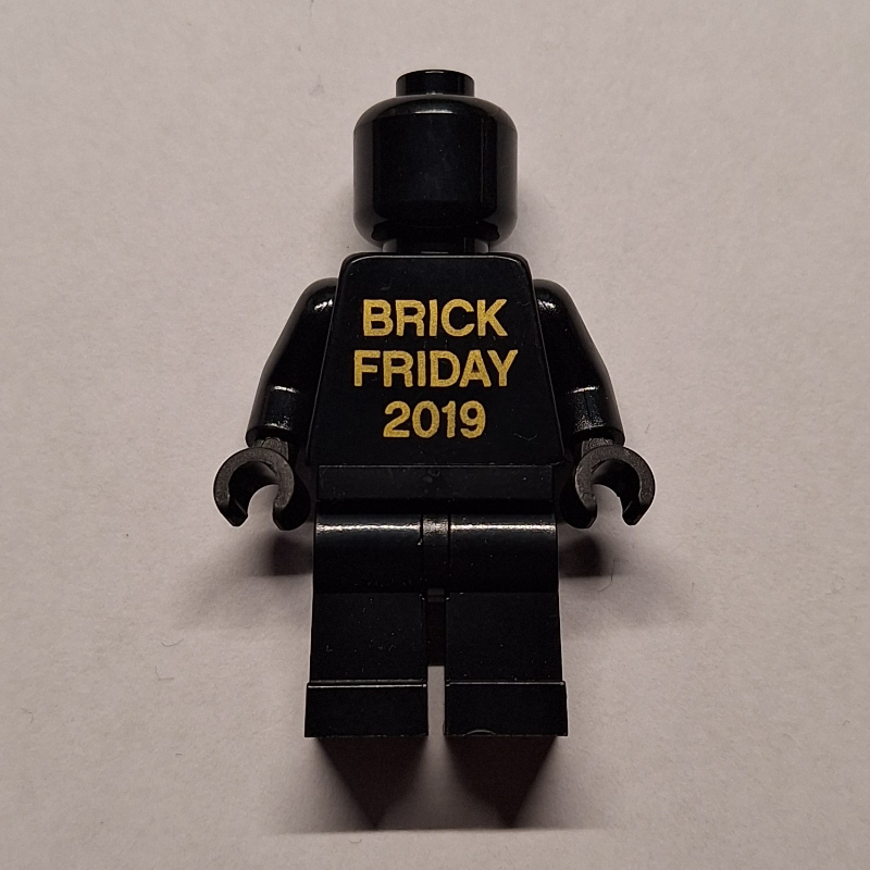 Uni noir, 'brick friday 2019' (Plain Black, 'BRICK FRIDAY 2019')