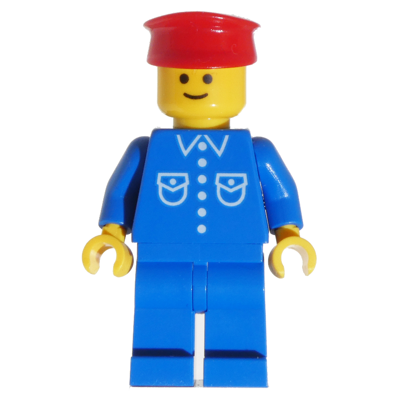 Torse bleu, jambes bleues, chapeau rouge (Blue Torso, Blue Legs, Red Hat)