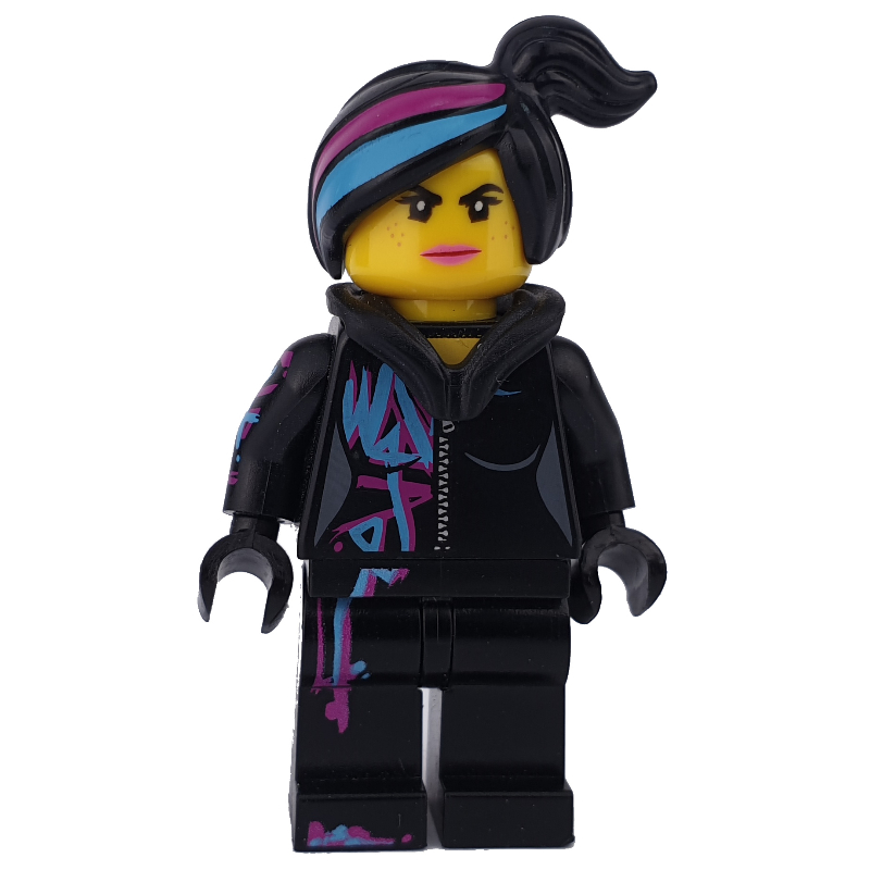 Cool-Tag en combinaison noire (Wyldstyle in black jumpsuit)