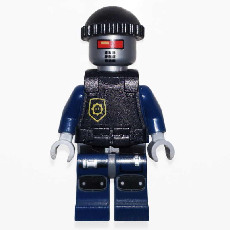 Robot police, chapeau, armure (Robot Police, Hat, Armor)