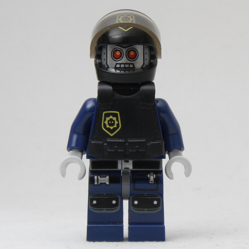 Robot police, casque, armure (Robot Police, Helmet, Armor)