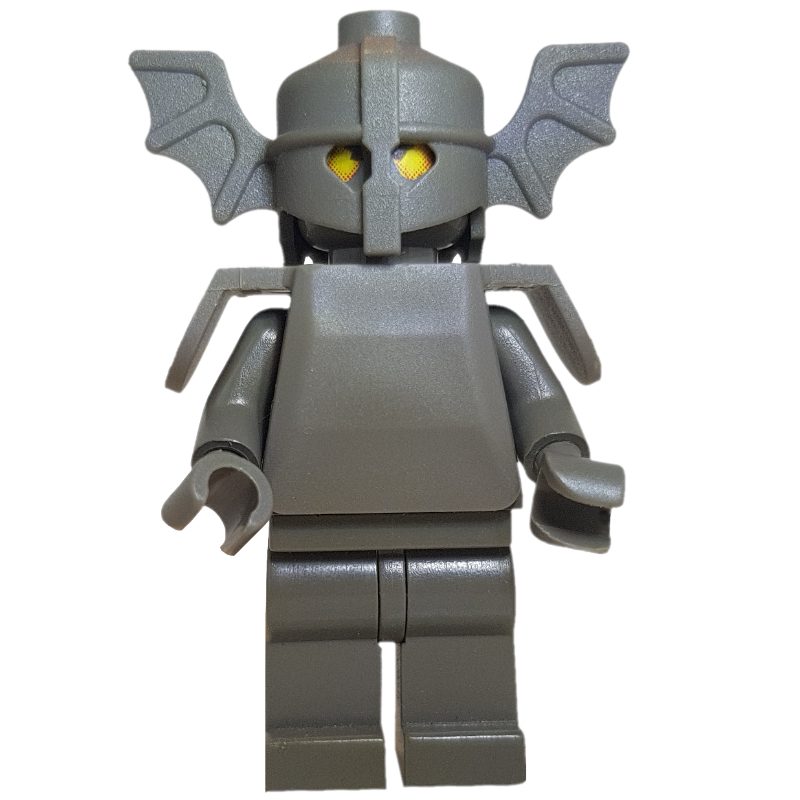 Dragon forteresse gardien avec casque de chauve-souris (Dragon Fortress Guardian with Bat Helmet)