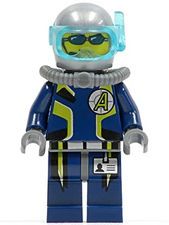Agent chase (plongeur) - tête double face (Agent Chase (Diver) - Dual Sided Head)