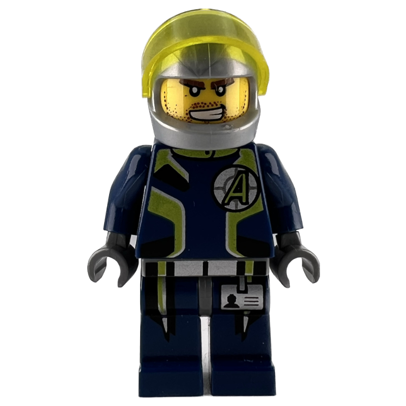 Charge d'agent avec casque (Agent Charge with Helmet)