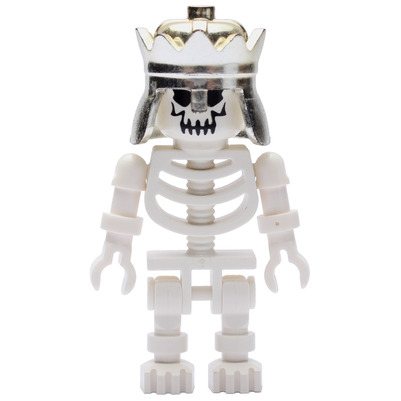 Squelette, mal visage, couronne (Skeleton, Evil Face, Crown)