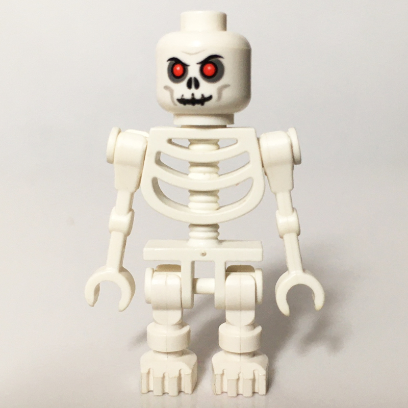 Squelette, yeux rouges (Skeleton, Red Eyes)