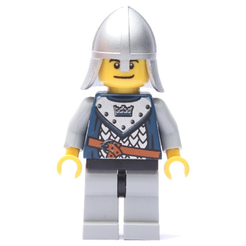 Chevalier avec armure à écailles avec couronne et casque (Knight with Scale Mail with Crown, and Helmet)