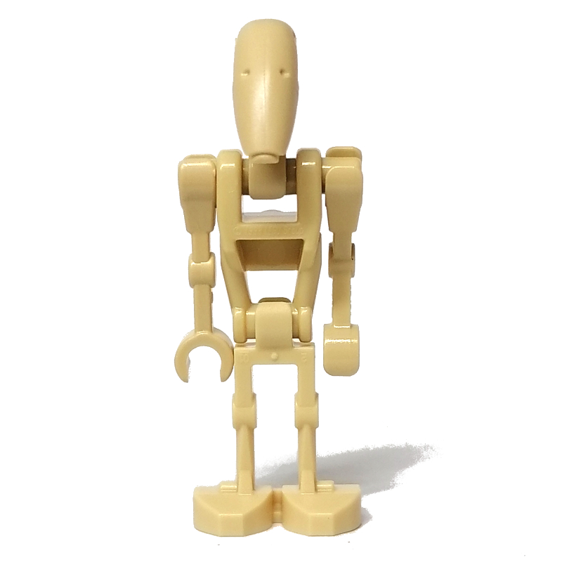 Droïde de combat, un bras plié, un bras droit (Battle Droid, One Bent Arm, One Straight Arm)