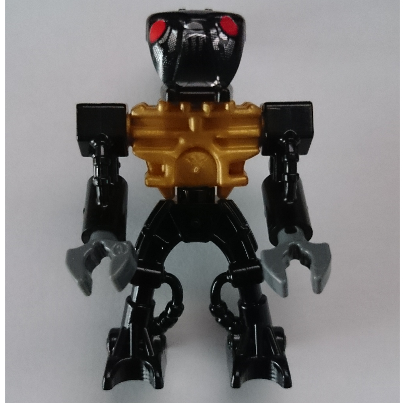 Barraki mantax avec torse en or perlé (Barraki Mantax with Pearl Gold Torso)