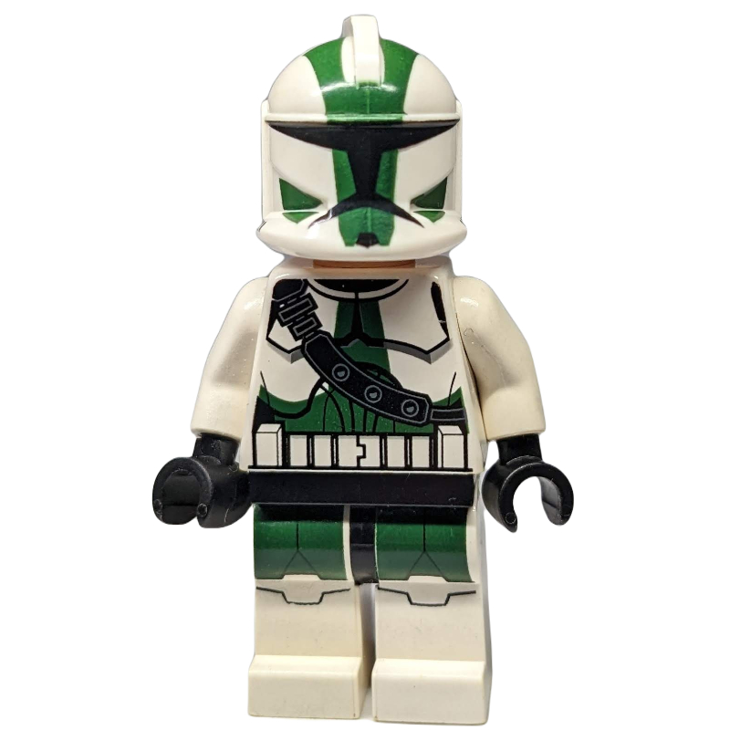 Clone commandant gre, 41e armure de corps d'élite, marques vert foncé (3626b tête) (Clone Commander Gree, 41st Elite Corps Armor, Dark Green Markings (3626b Head))