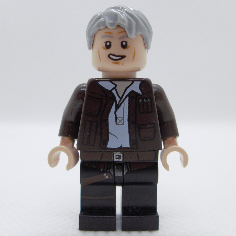 Han Solo, vieux, sourire (Han Solo, Old, Smile)