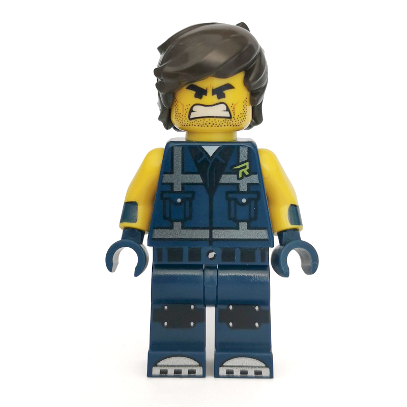 Rex Dangervest (tête double face avec dents serrées) (Rex Dangervest (Dual Sided Head with Clenched Teeth))