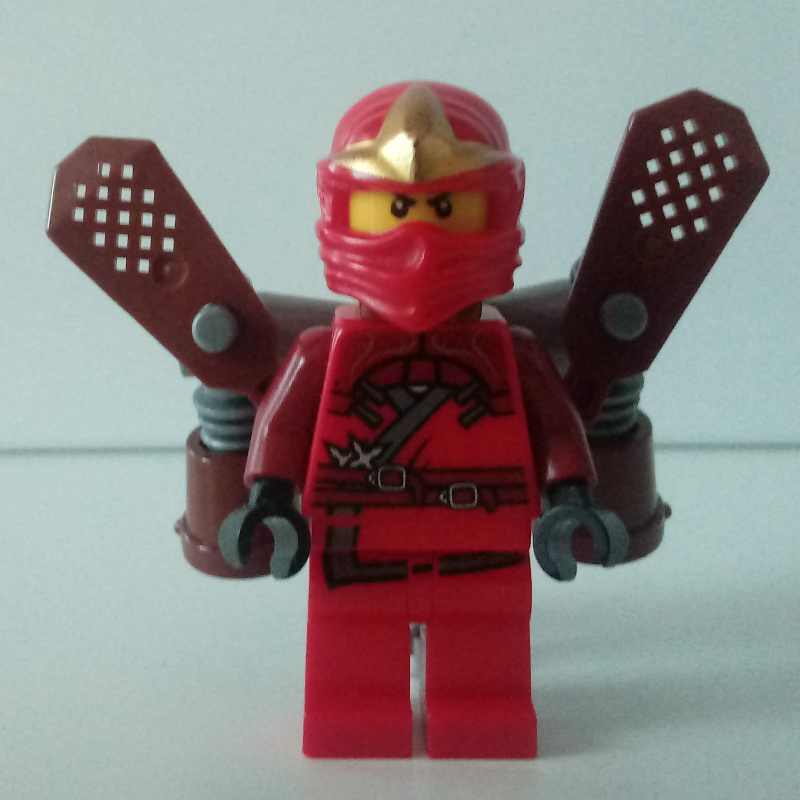Kai ZX avec pack de fusée (Kai ZX with Rocket Pack)