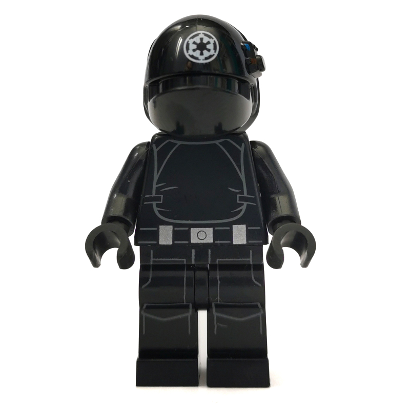 Mitrailleur impérial, bouche fermée, logo impérial blanc (Imperial Gunner, Closed Mouth, White Imperial Logo)