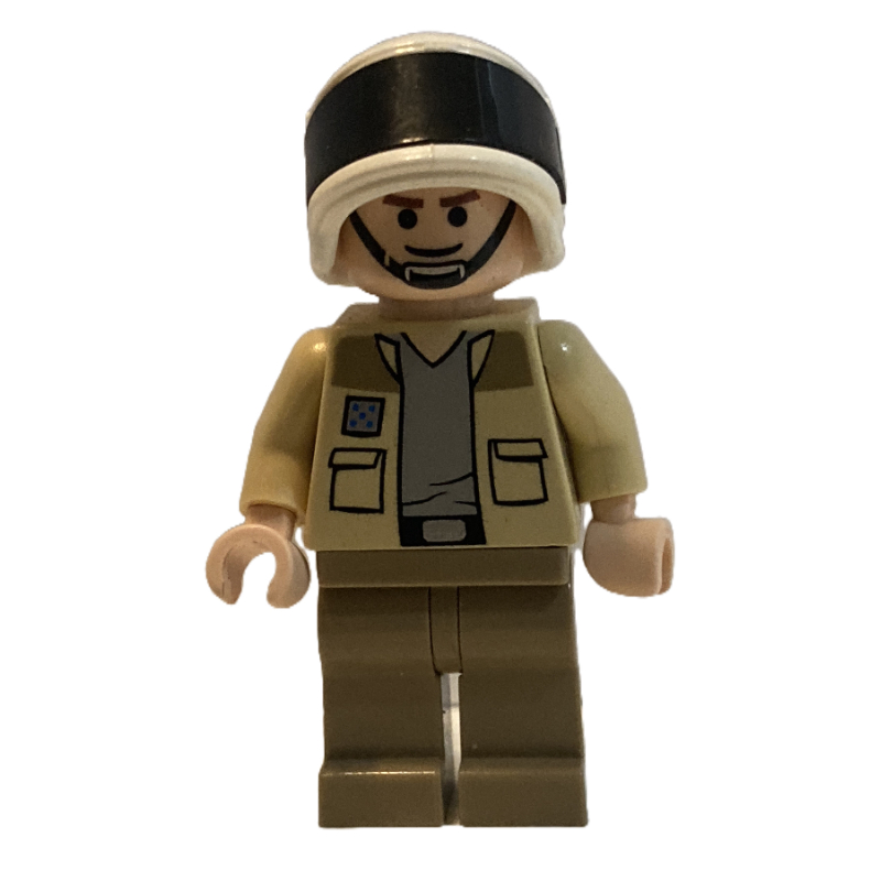 Capitaine antilles, maillot de corps gris clair (Captain Antilles, Light Gray Undershirt)