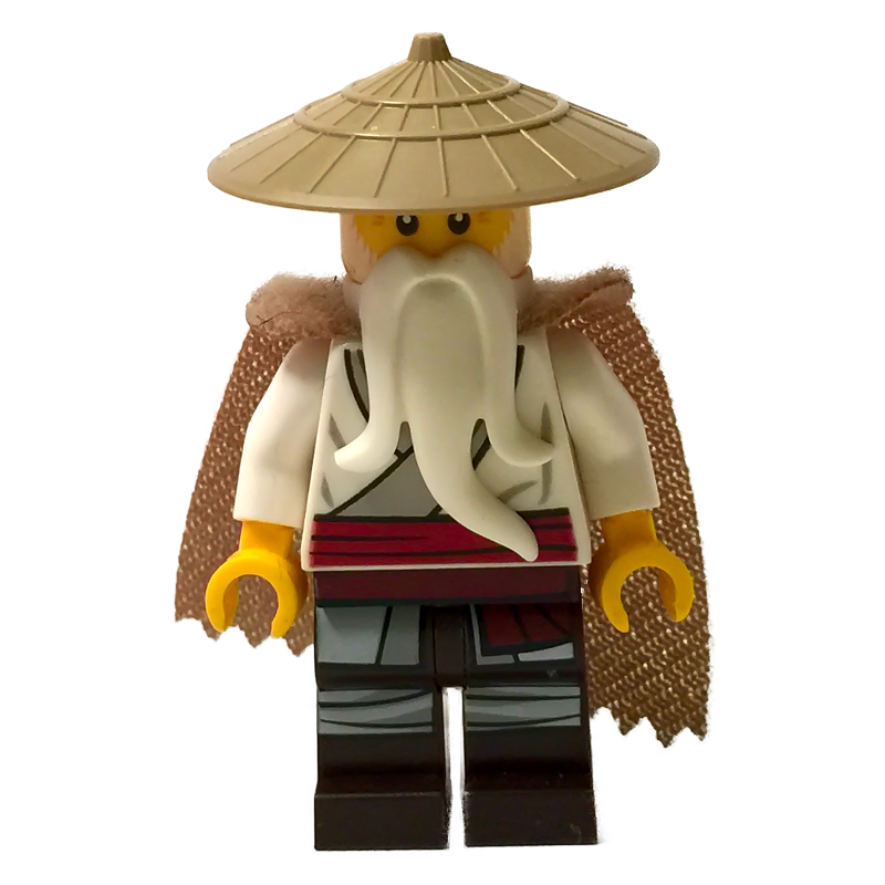 Maître wu avec cape floue (Master Wu with Fuzzy Cape)