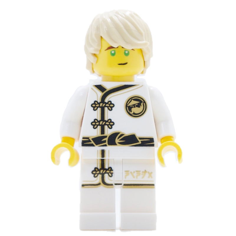 Lloyd dans gi blanc d'entraînement (Lloyd in White Training Gi)