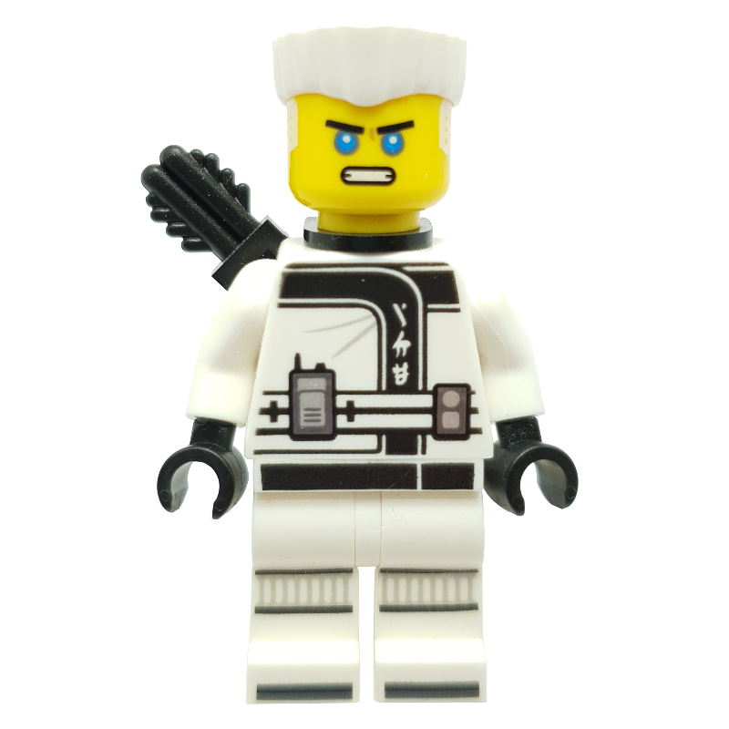 Zane avec cheveux et carquois (LEGO Ninjago film) (Zane with Hair and Quiver (LEGO Ninjago Movie))