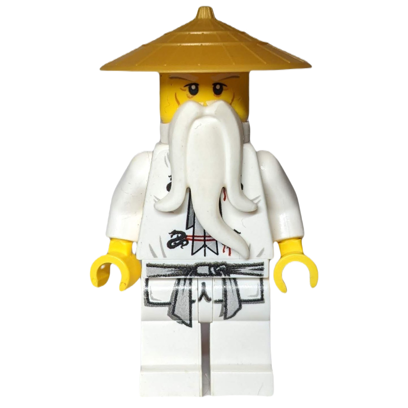 Maître wu avec chapeau en or nacré (Master Wu with Pearl Gold Hat)
