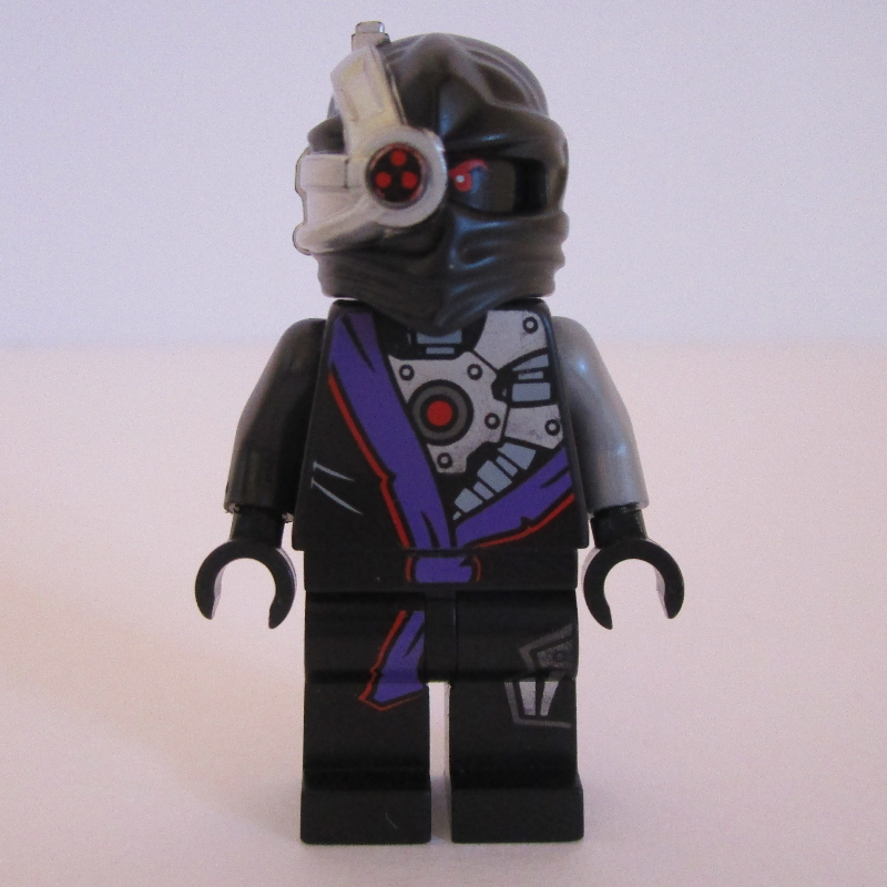Guerrier nindroïde avec tête simple face (redémarré) (Nindroid Warrior with Single Sided Head (Rebooted))