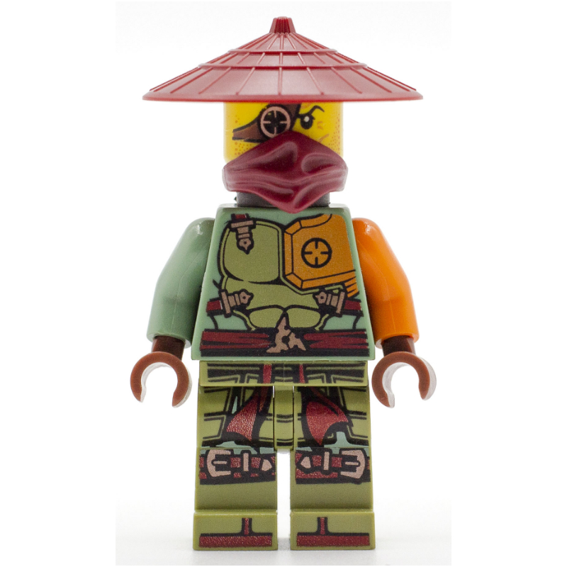 Ronin avec chapeau rouge foncé (possession) (Ronin with Dark Red Hat (Possession))