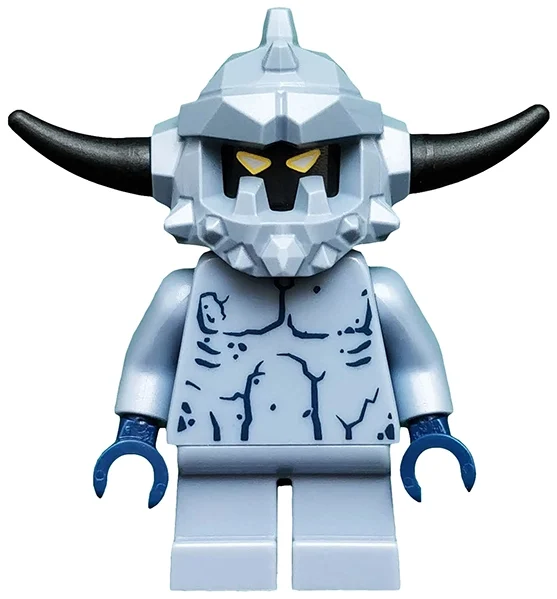 Monstre de pierre avec des jambes courtes et de grandes pointes (Stone Monster with Short Legs and Large Spikes)