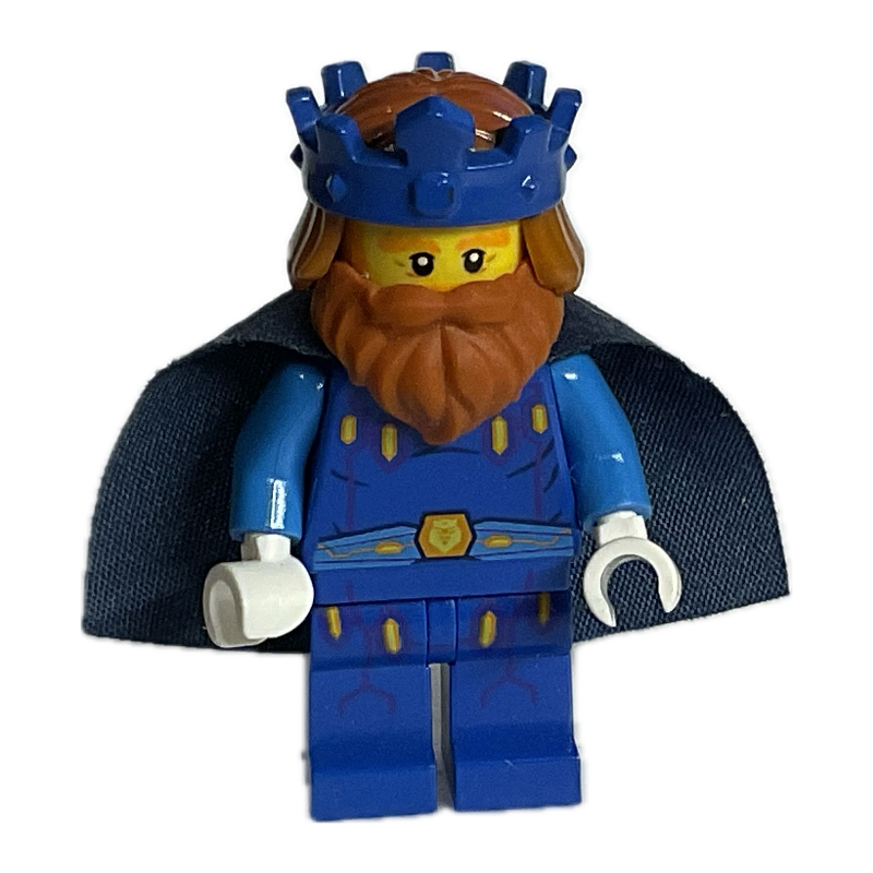 Le roi Halbert en tenue bleue (King Halbert in Blue Outfit)