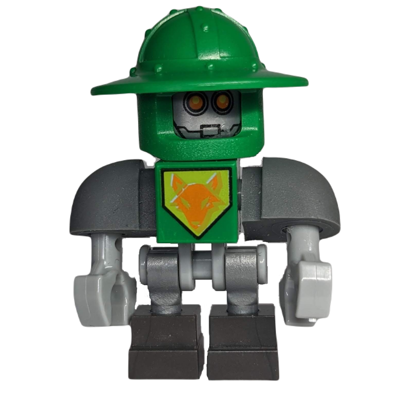 Aaron bot avec casque vert (Aaron Bot with Green Helmet)
