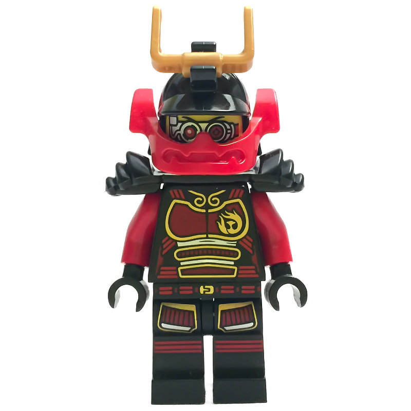 Samouraï x / Nya en tenue noire avec armure (Samurai X / Nya in Black Outfit with Armor)