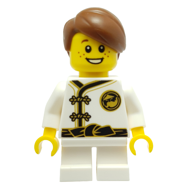 Lil' nelson, gi blanc (Lil' Nelson, White Gi)