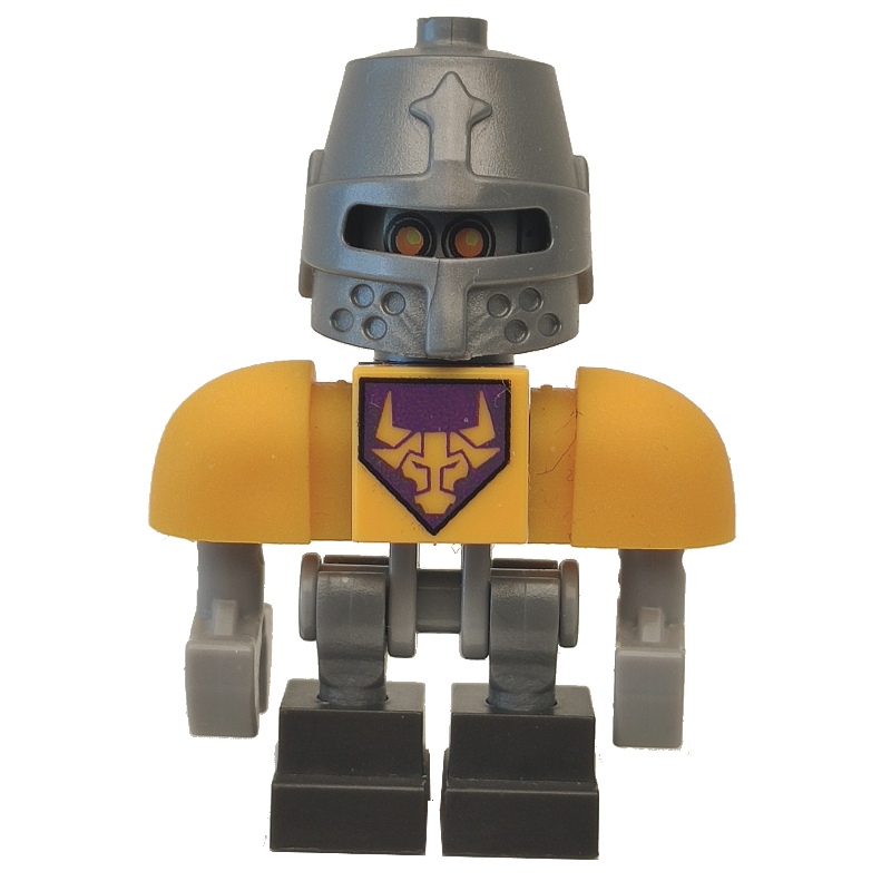 Axl bot avec casque argenté (Axl Bot with Silver Helmet)