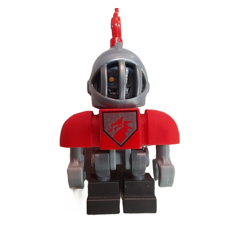Macy bot avec casque argenté (Macy Bot with Silver Helmet)