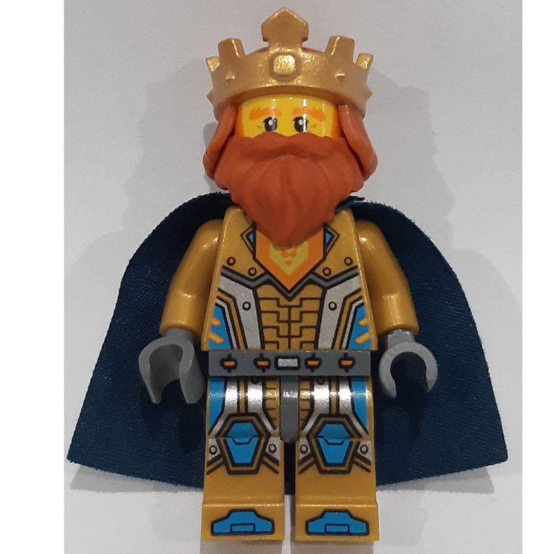 Le roi Halbert en tenue dorée (King Halbert in Gold Outfit)