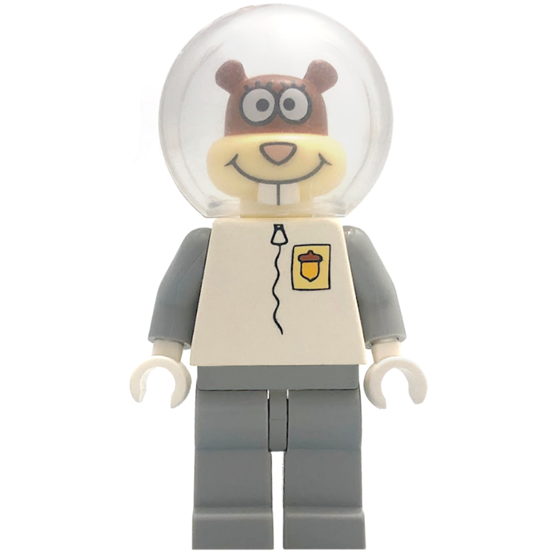 Joues sablonneuses en costume d'astronaute (Sandy Cheeks in Astronaut Suit)