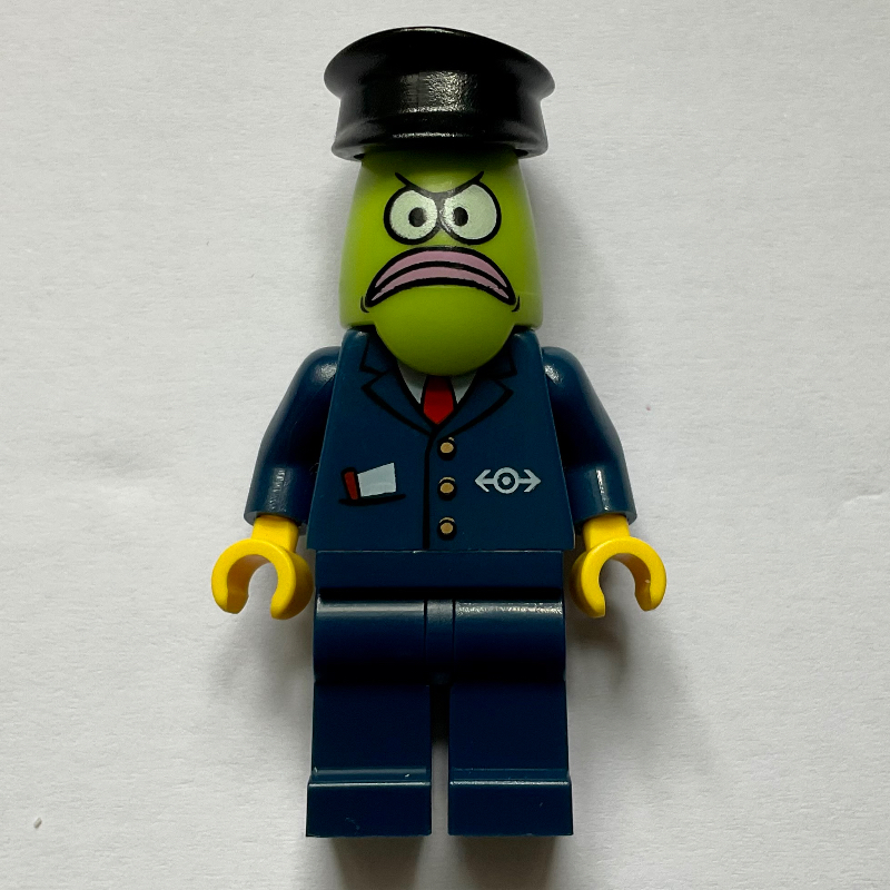 Chauffeur de bus express en bikini (Bikini Bottom Express Bus Driver)