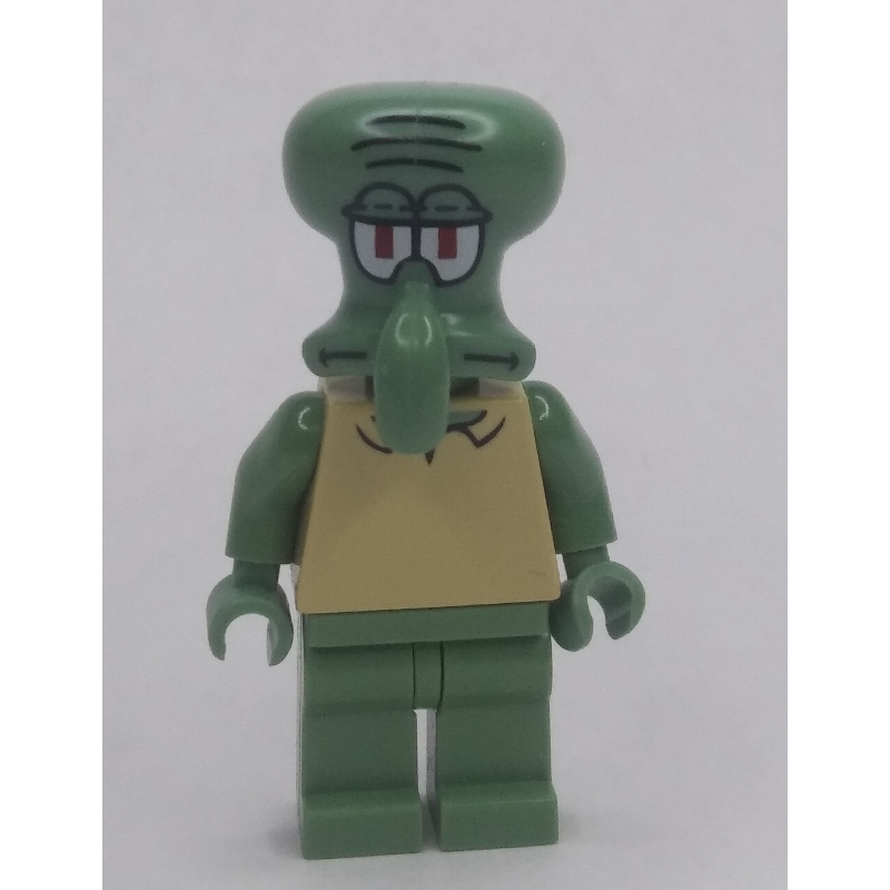 Tentacules squidward avec tête moulée (Squidward Tentacles with Molded Head)