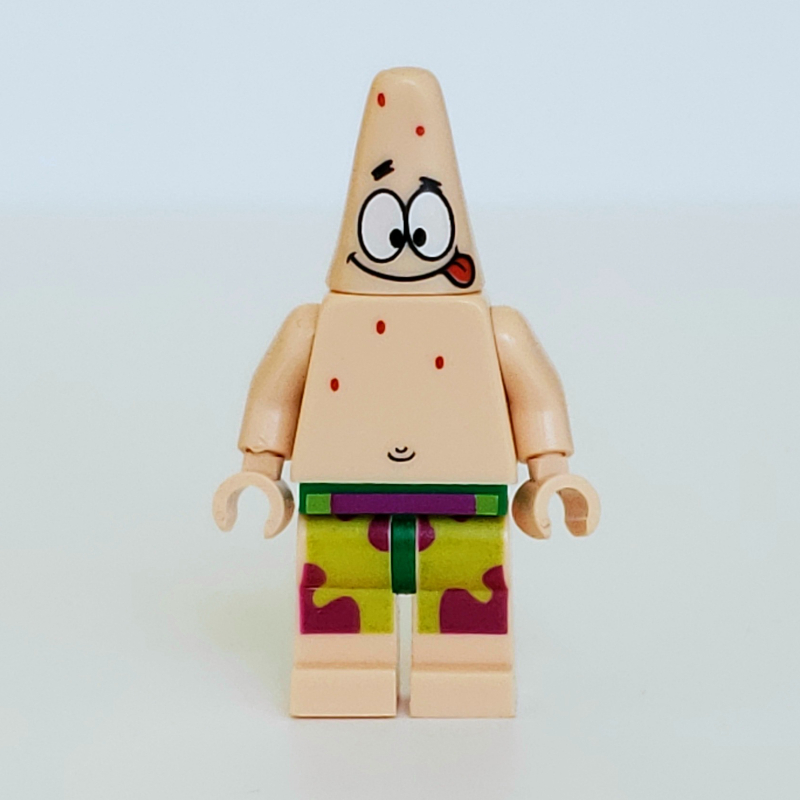 Patrick Star avec langue pend (Patrick Star with Tongue Hanging Out)