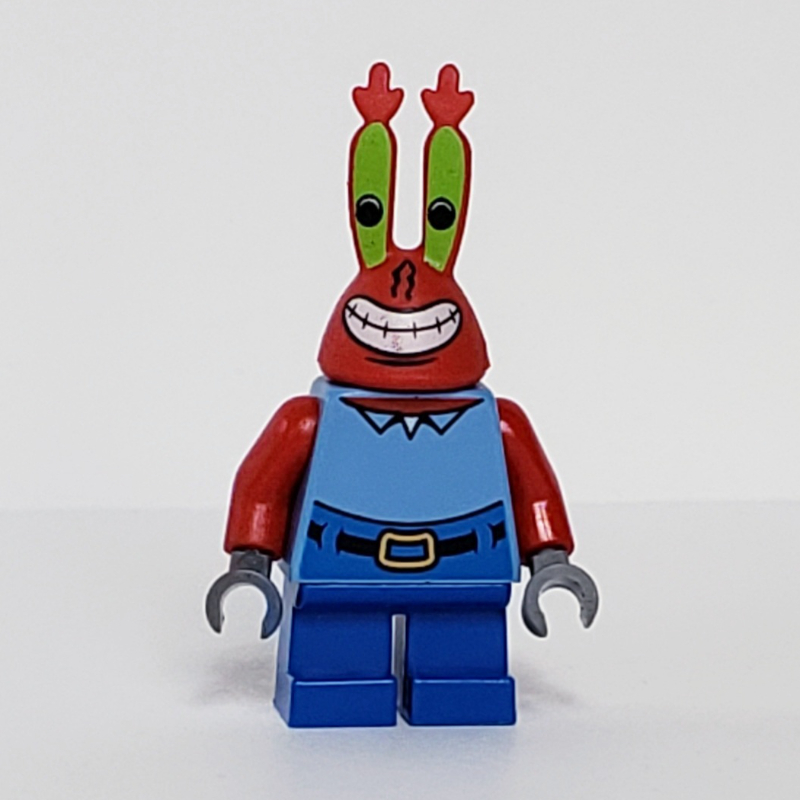 Mr. krabs avec un grand sourire (Mr. Krabs with Large Grin)